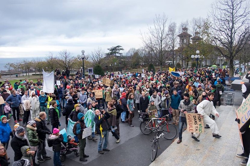 Marche pour le climat - Lausanne-017